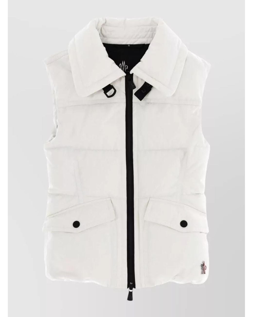 Moncler Natural Quilted Down Gilet