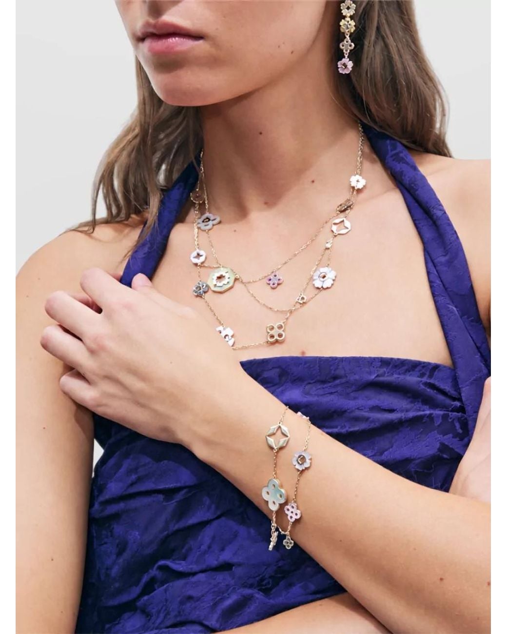 Tory Burch White Earrings