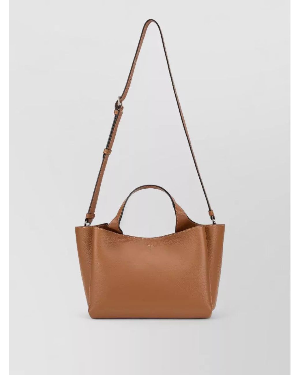 Tod's Brown Na Leather Shoulder Bag