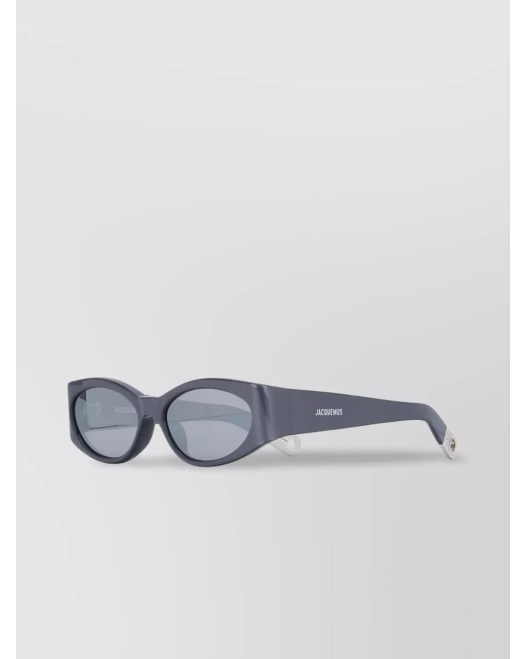 Jacquemus Blue Oval Sunglasses for men