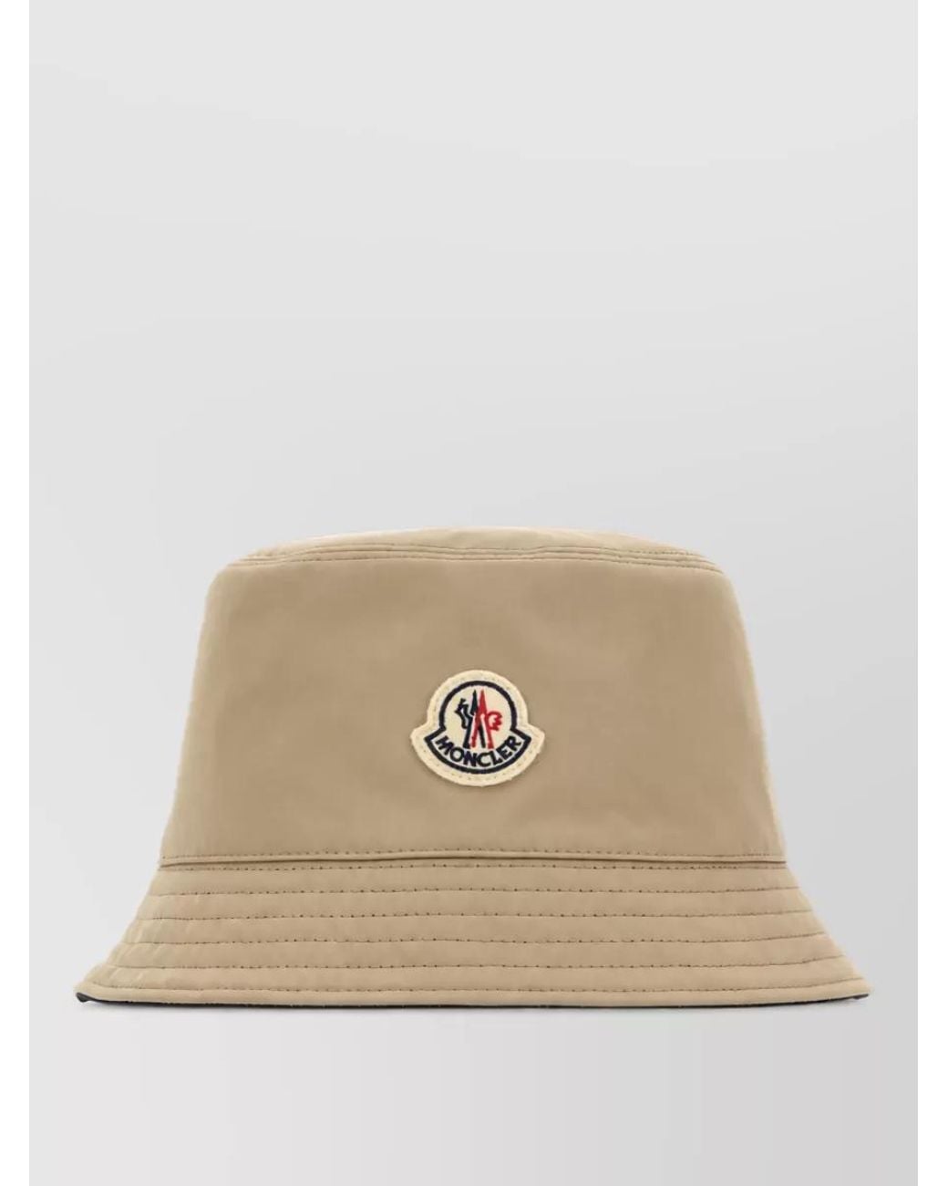 Moncler Natural Reversible Bucket Hat