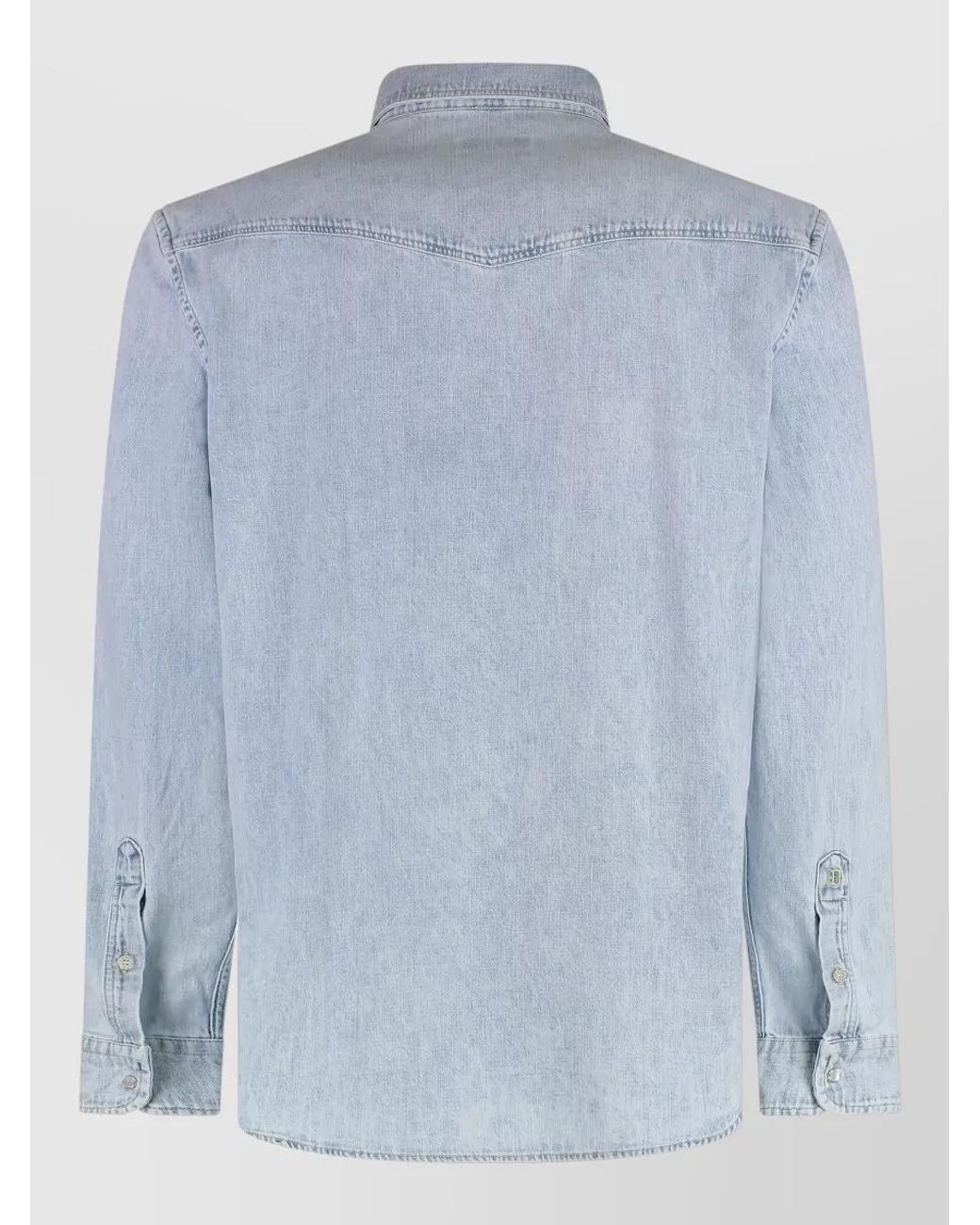 Dondup Blue Denim Shirt for men