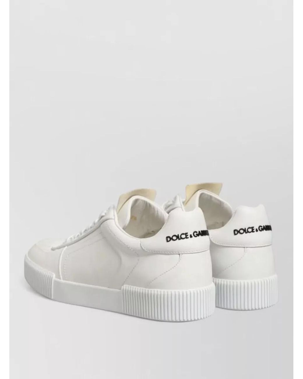 Dolce & Gabbana Multicolor Leather Low Top Sneakers for men