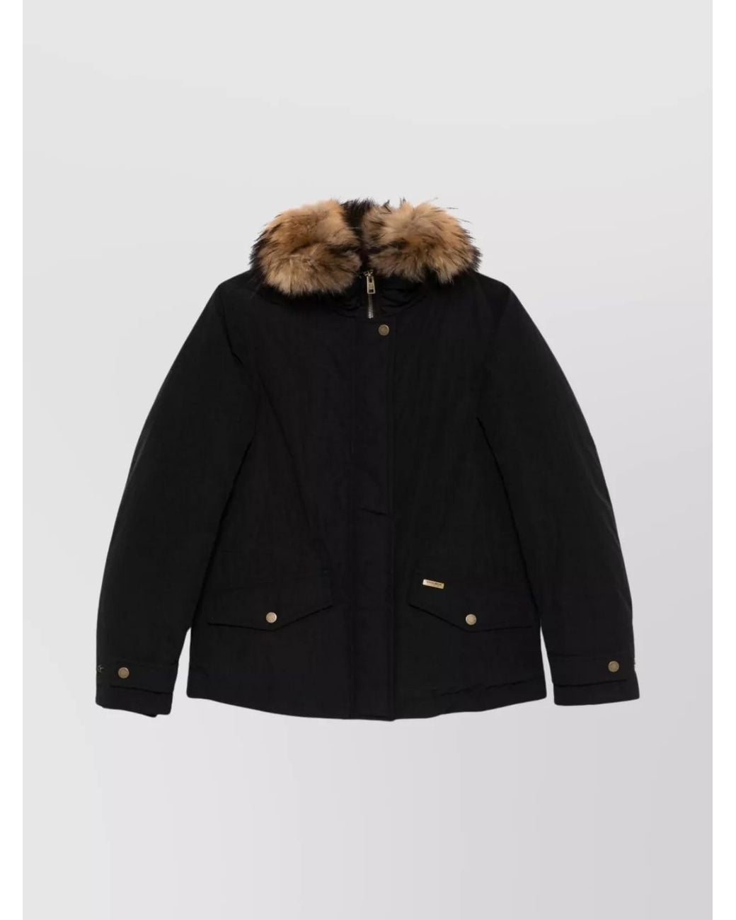 Woolrich Black Down Parka