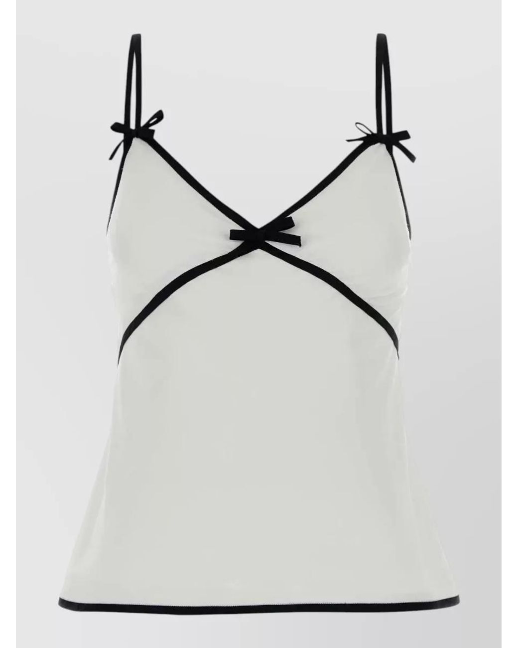 Moschino Multicolor Crepe Camisole Top