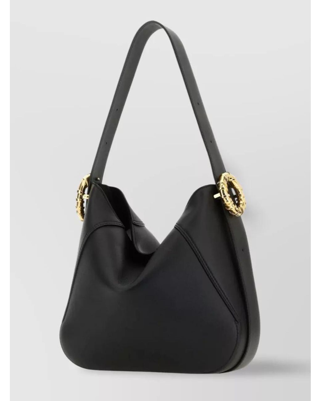 Lanvin Black Leather Shoulder Bag