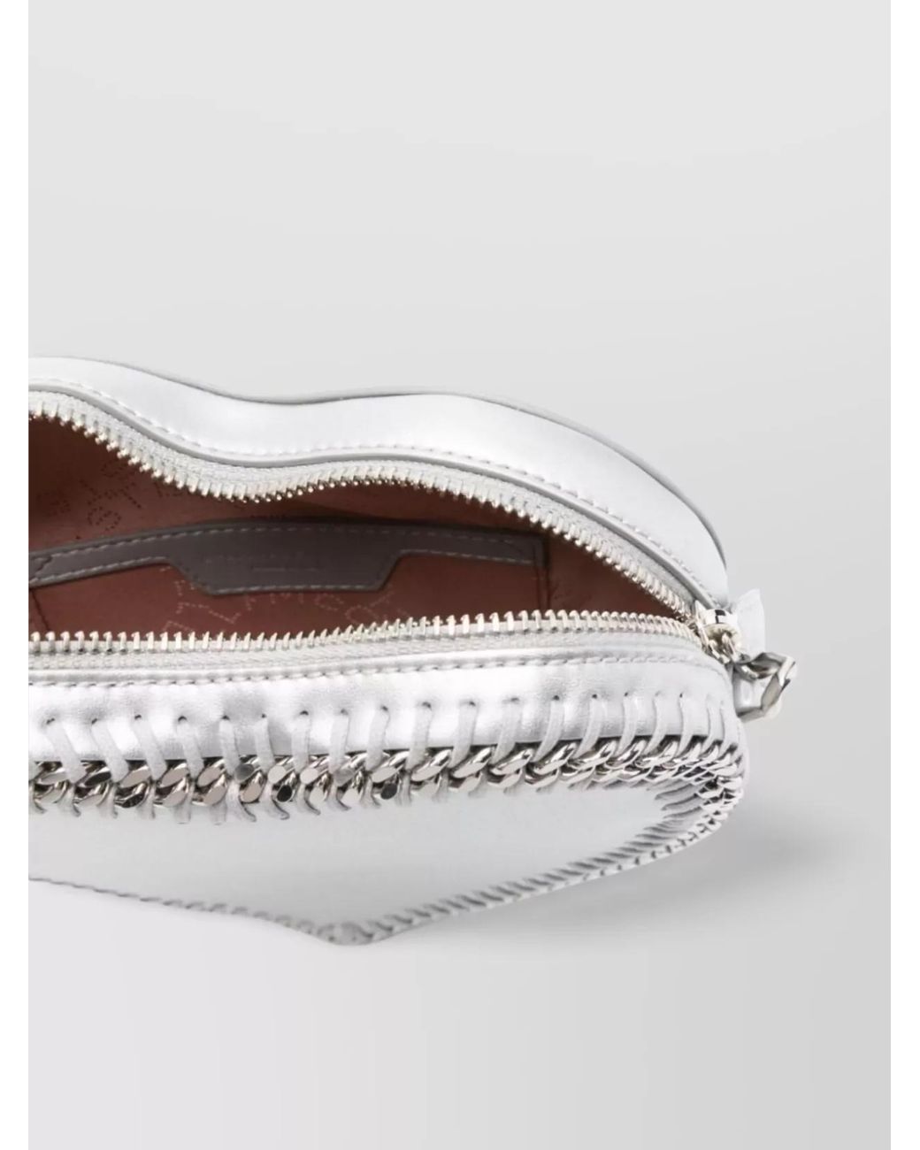 Stella McCartney Gray Falabella Alter Mat Shoulder Bag