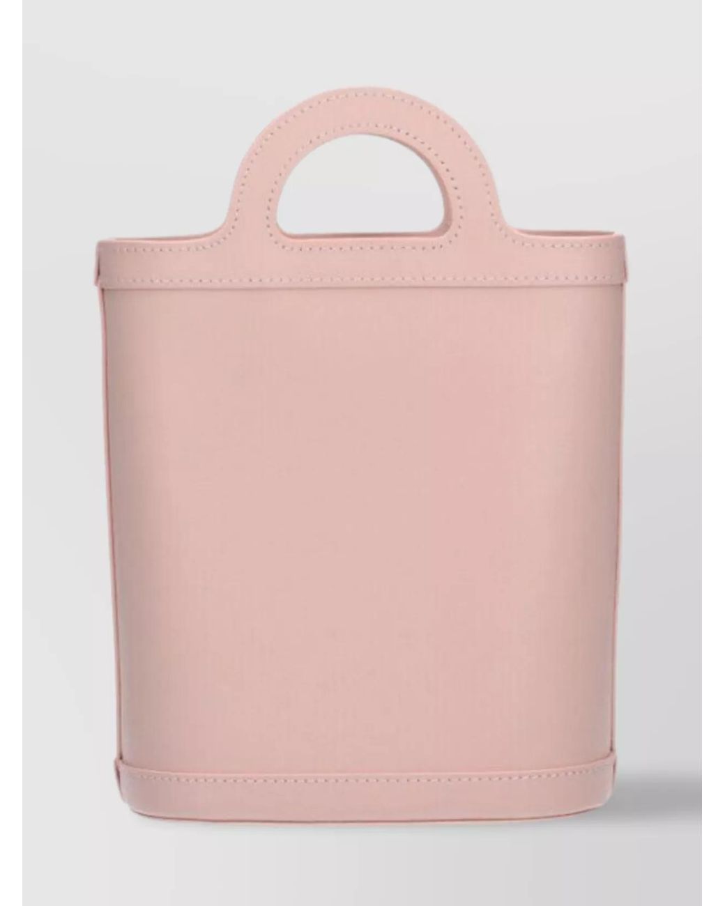 Marni Pink Tropicalia Calf Leather Bucket Bag