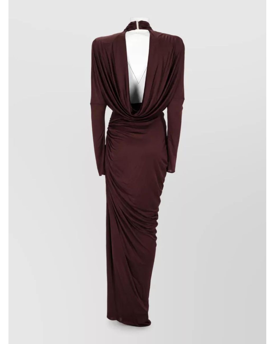 Balmain Purple Maxi Dress