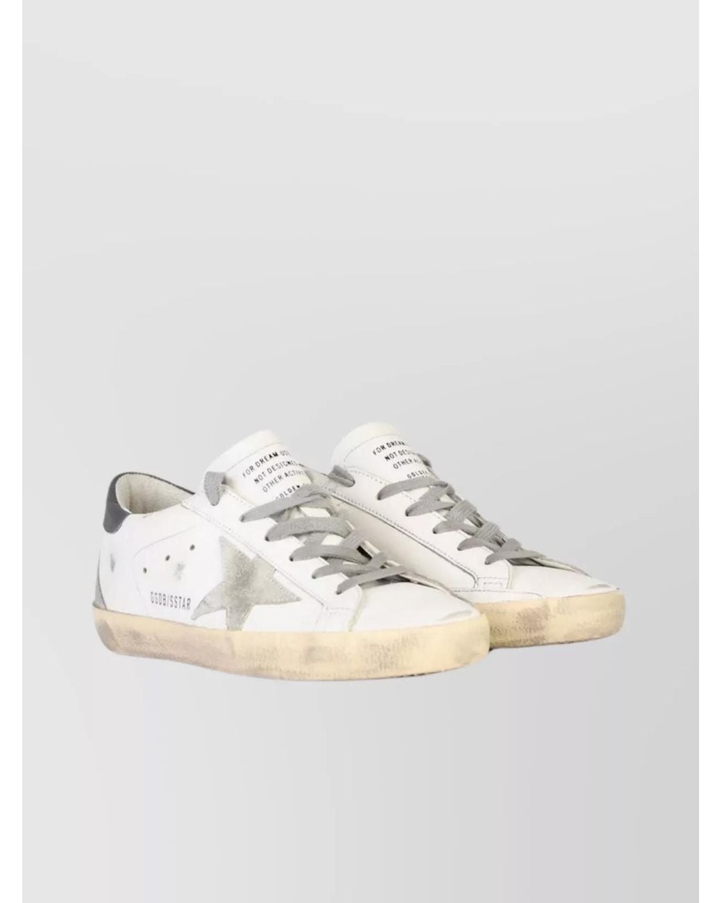 Golden Goose Deluxe Brand Natural Leather Low-Top Sneakers