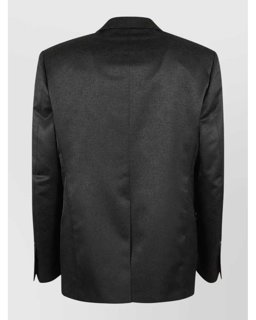 Lardini Black Slim-Fit Suit Jacket for men
