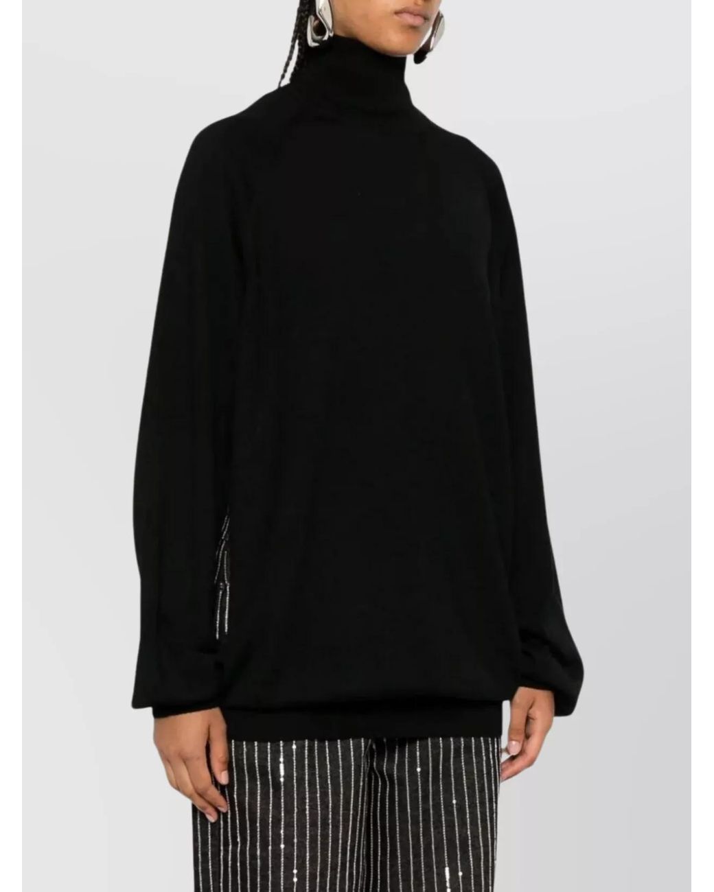 Moschino Black Virgin Wool Jumper