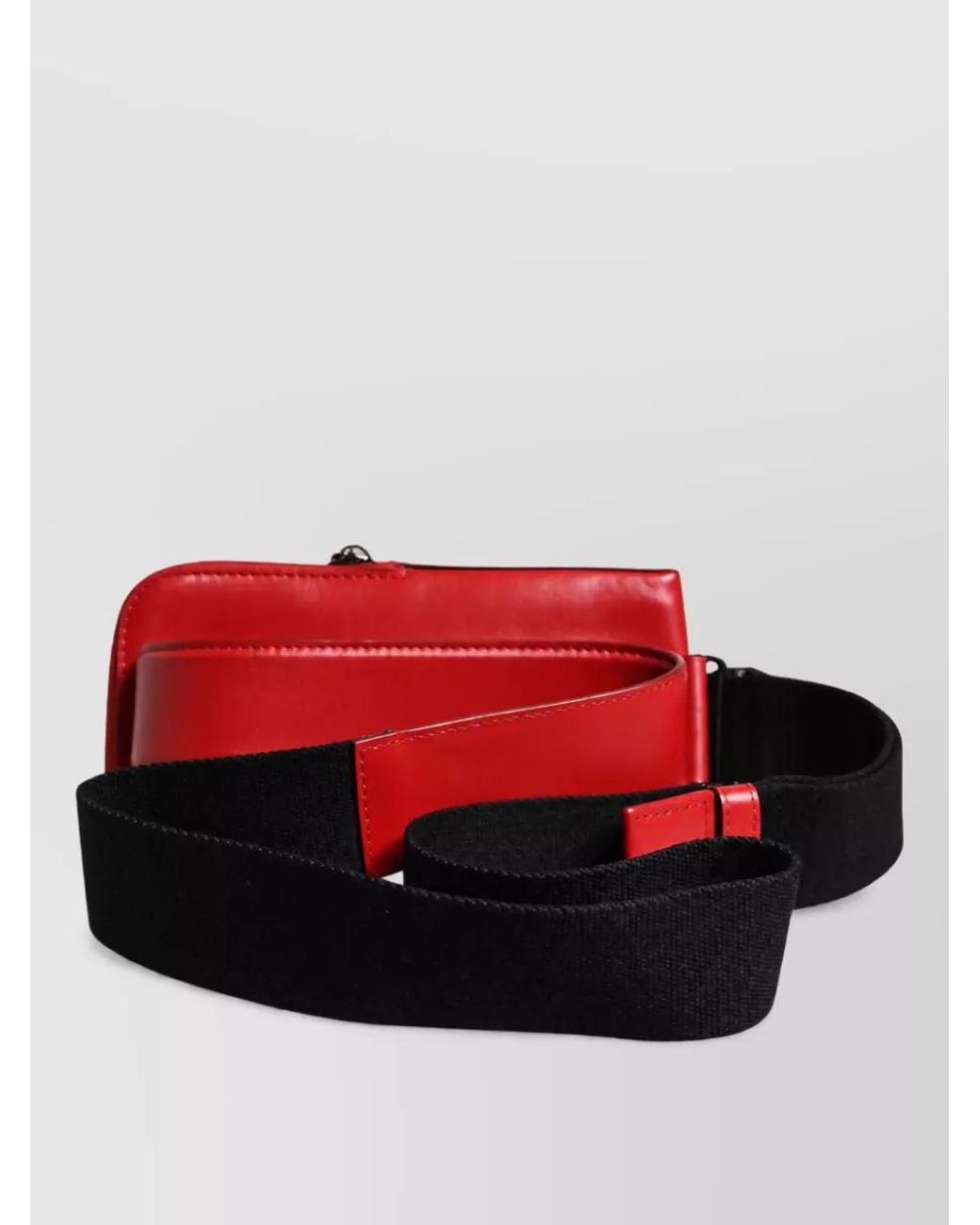 Dolce & Gabbana Red Daily Calfskin Belt Bag