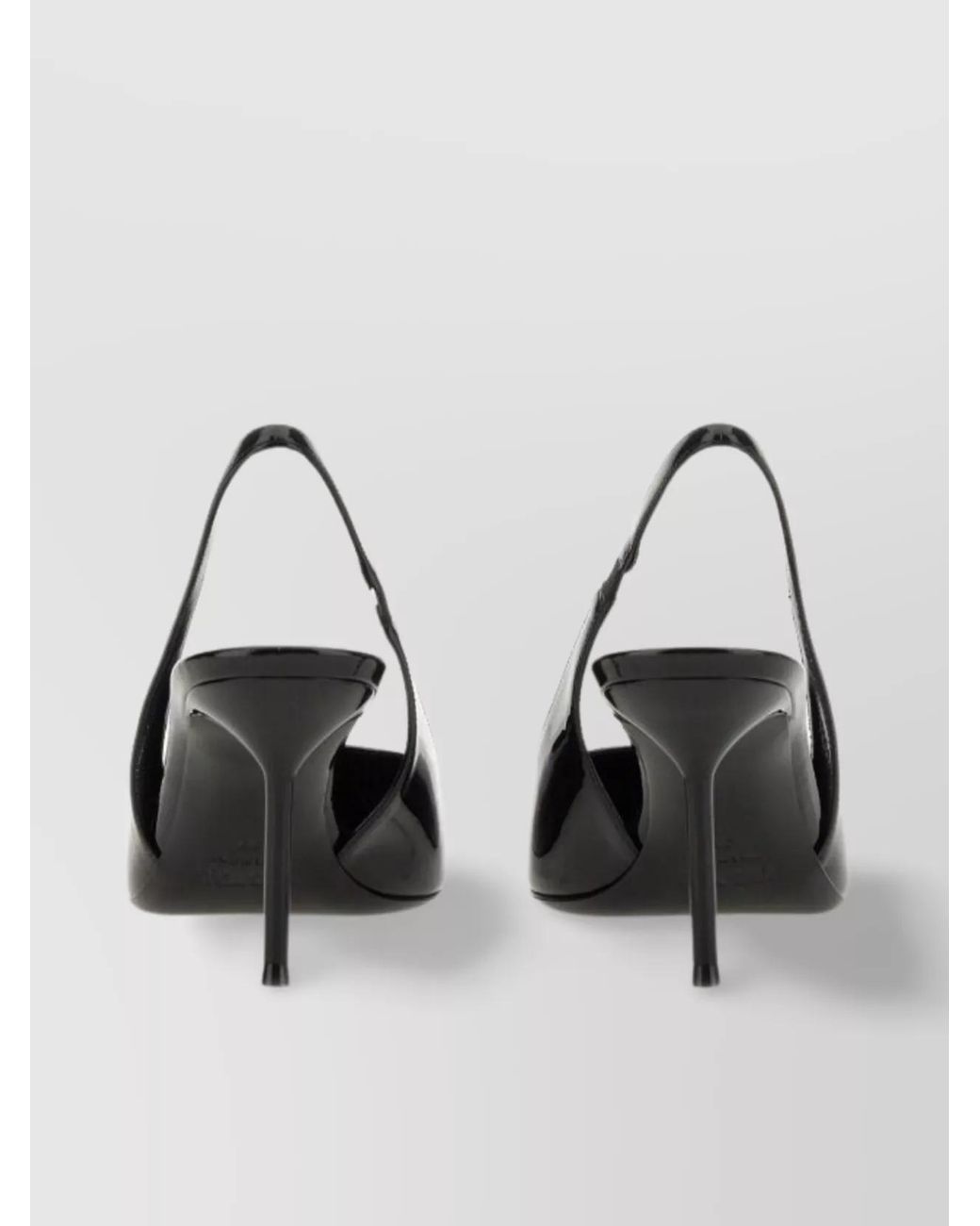 Paris Texas Metallic Leather Slingback Pumps