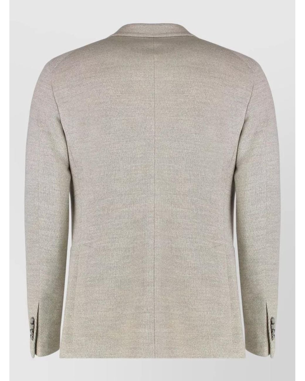 Tagliatore Natural Single-Breasted Suit Jacket for men