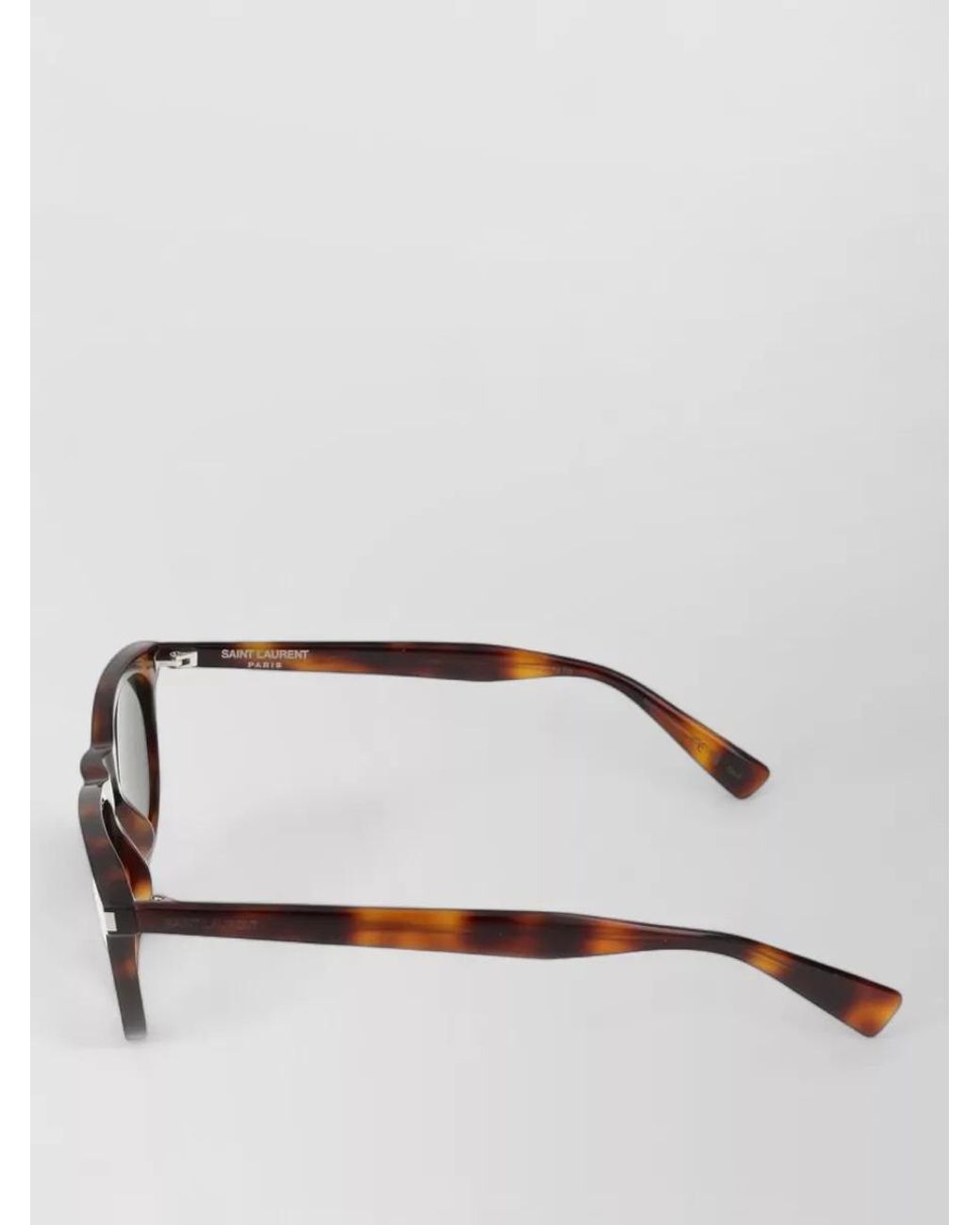 Saint Laurent Gray Acetate Sunglasses
