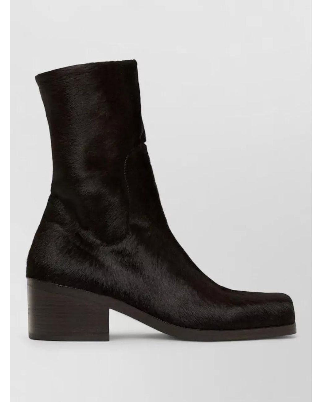 Marsèll Black Leather Cassello Ankle Boots