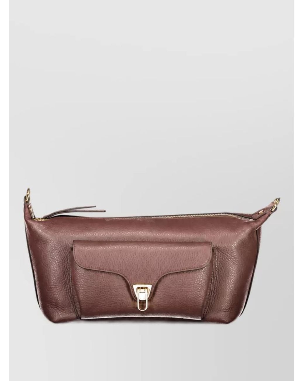 Coccinelle Pink Leather Belt Bag