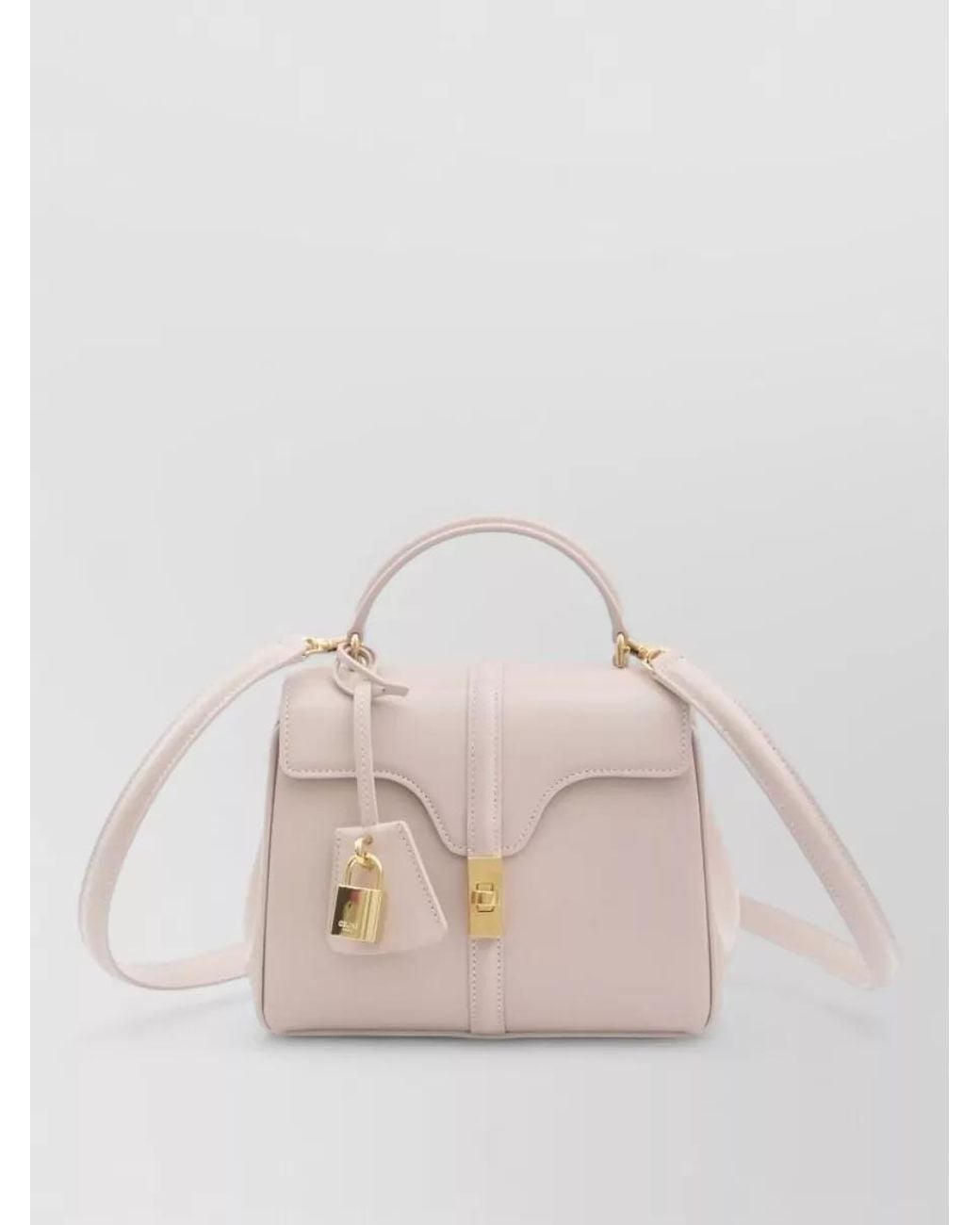Céline Natural Calfskin Mini 16 Crossbody Bag