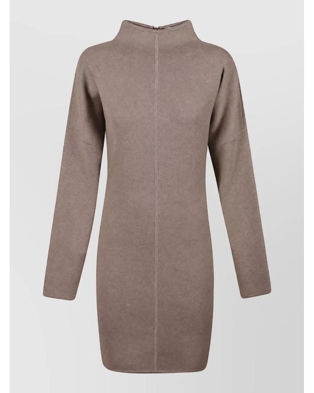 Max Mara Brown Knit Dress