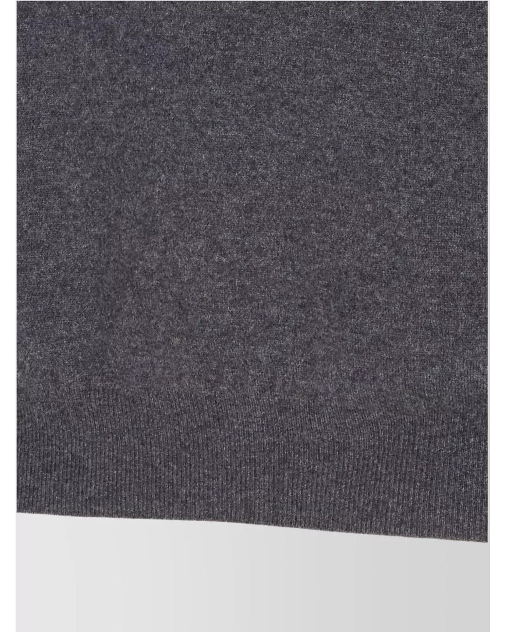 Balenciaga Blue High-Neck Wool Zip-Up Jumper