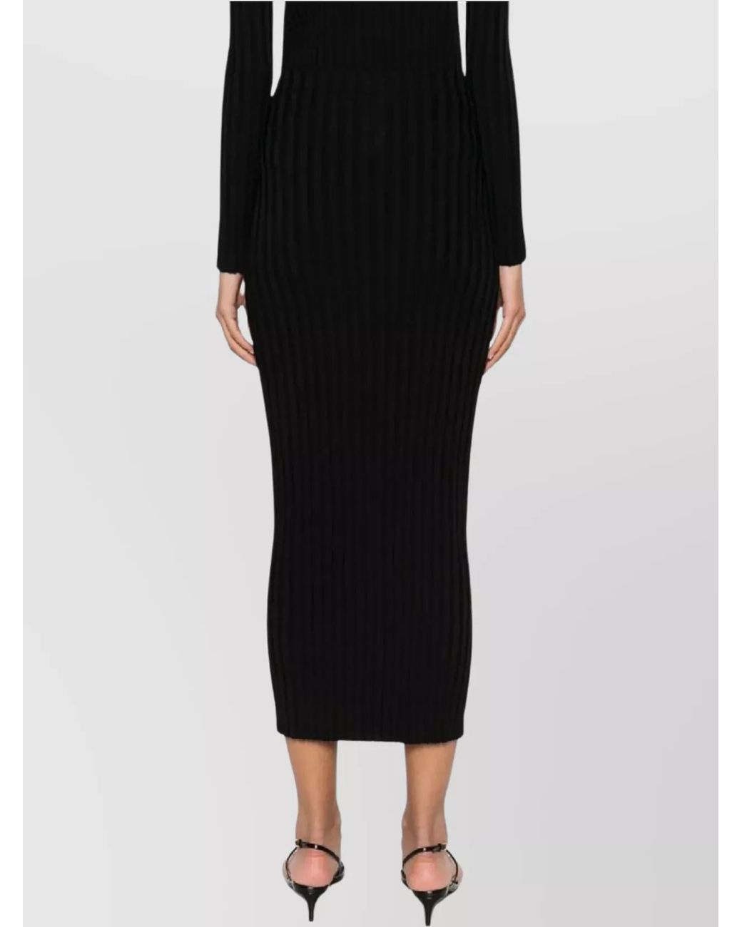 Fabiana Filippi Black Fitted Skirt