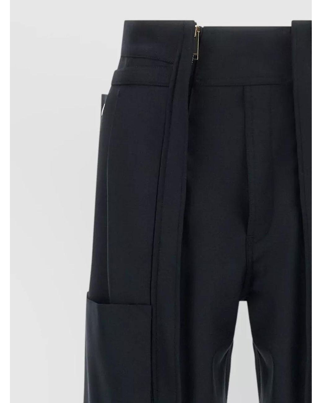 DARKPARK Blue Adriana Wide-Leg Trousers