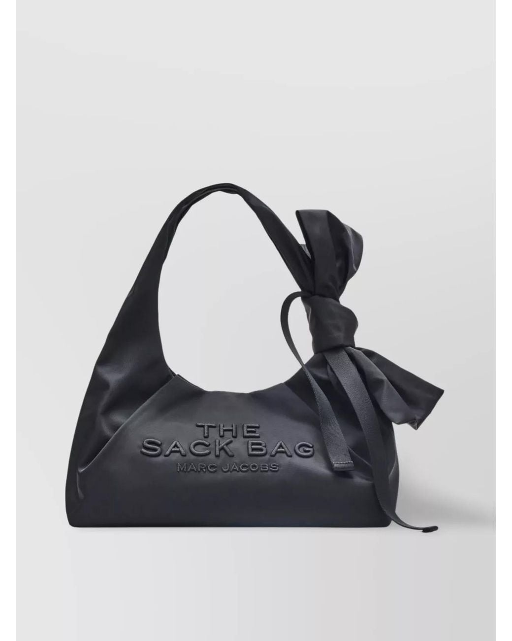 Marc Jacobs Black The Sack Nylon Shoulder Bag