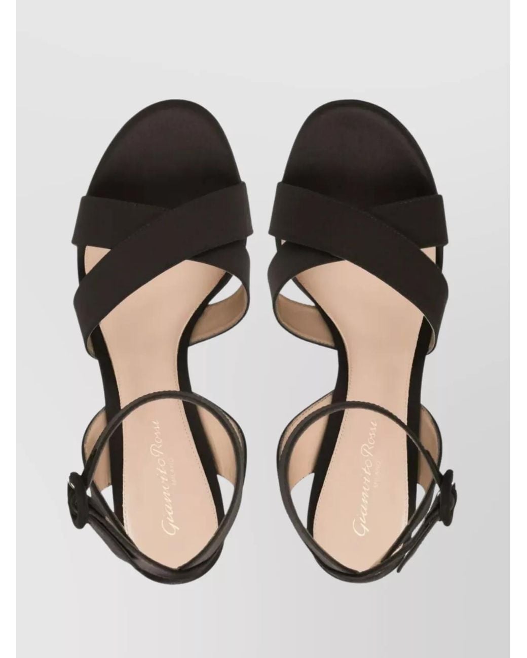 Gianvito Rossi Multicolor Silk Sandals