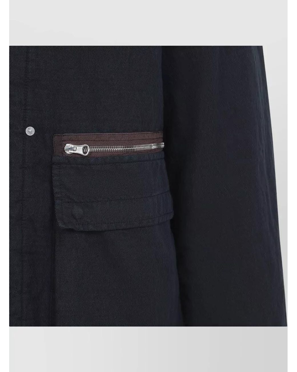 Stone Island Blue Padded Single-Breasted Field Jacket for men