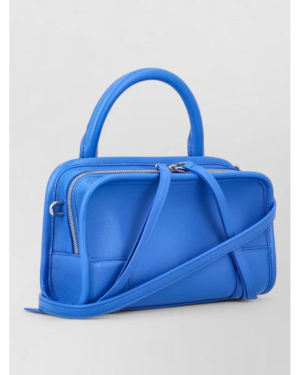 Loewe Blue Calfskin Amazona 180 Mini Cross-Body Bag
