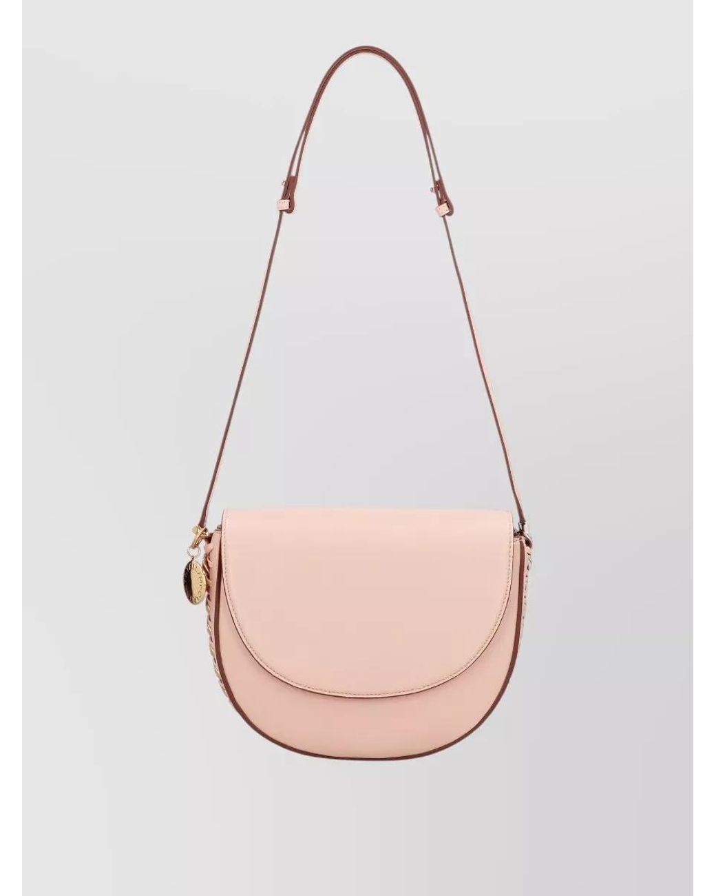 Stella McCartney Pink Frayme Medium Shoulder Bag