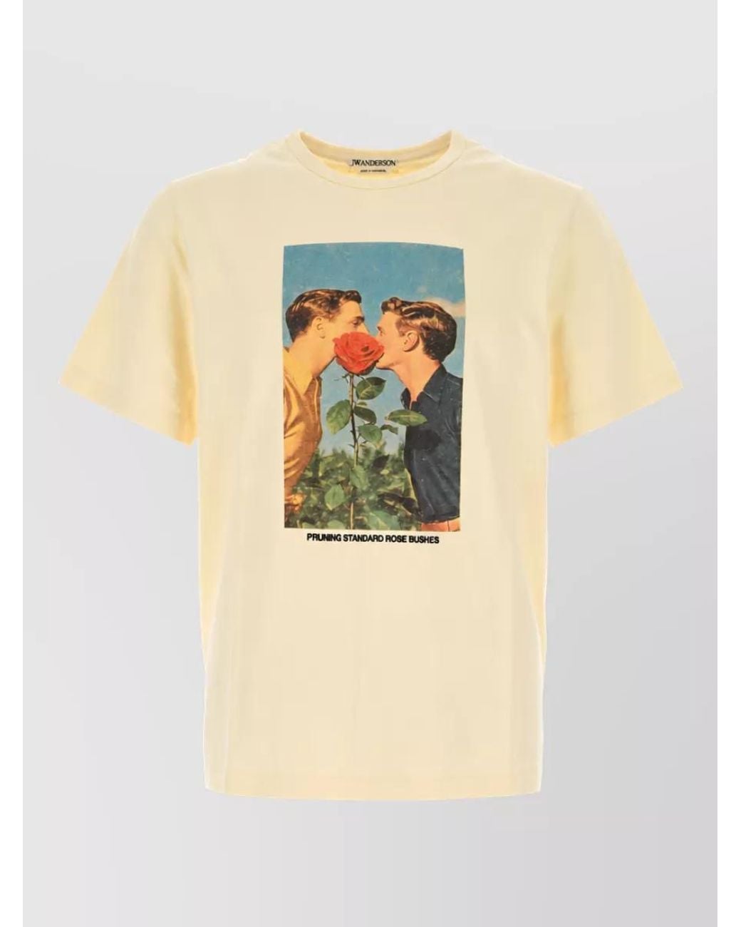 J.W. Anderson Multicolor Cotton T-Shirt for men