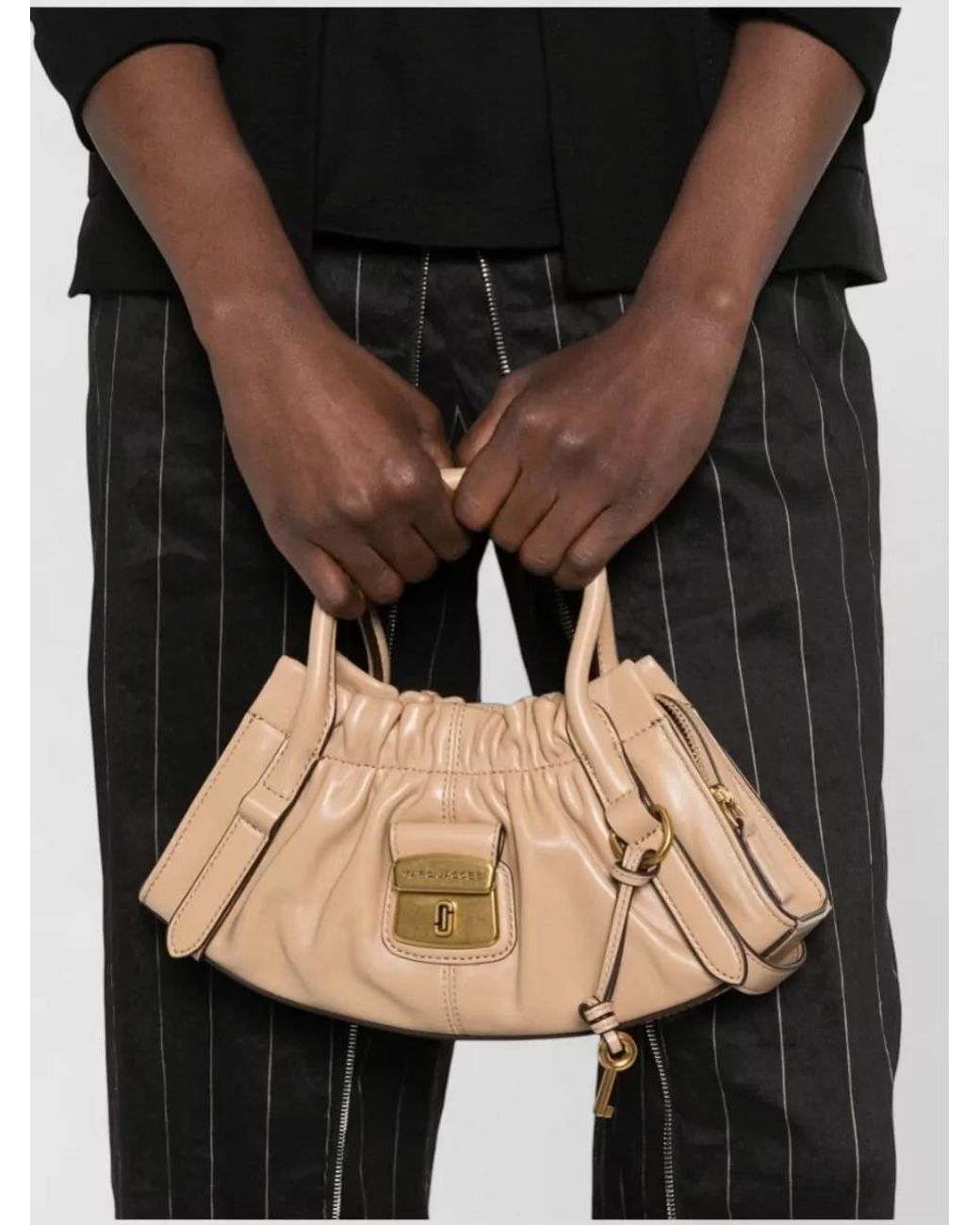 Marc Jacobs Natural Small Leather Shoulder Bag