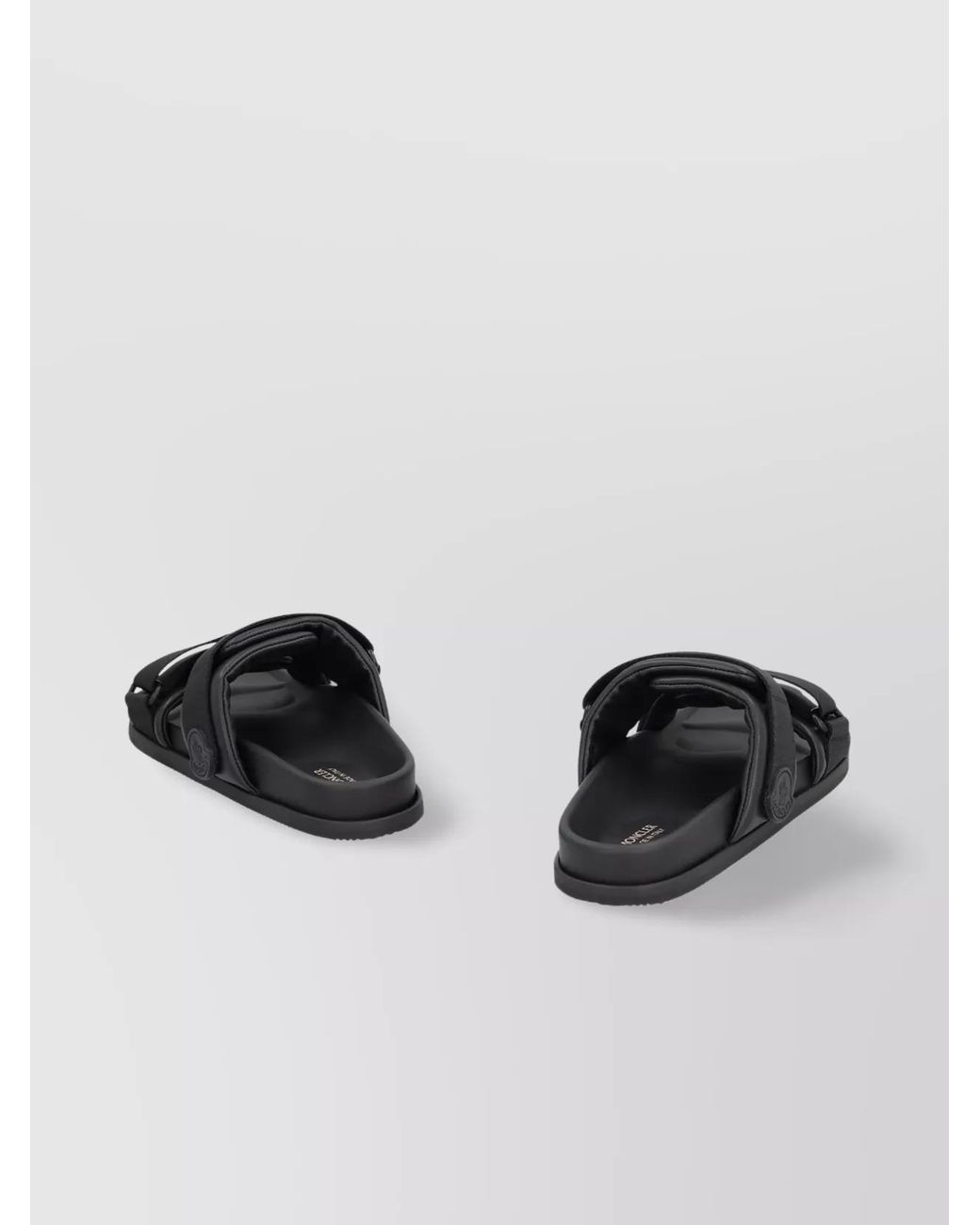 Moncler Multicolor Leather Slides