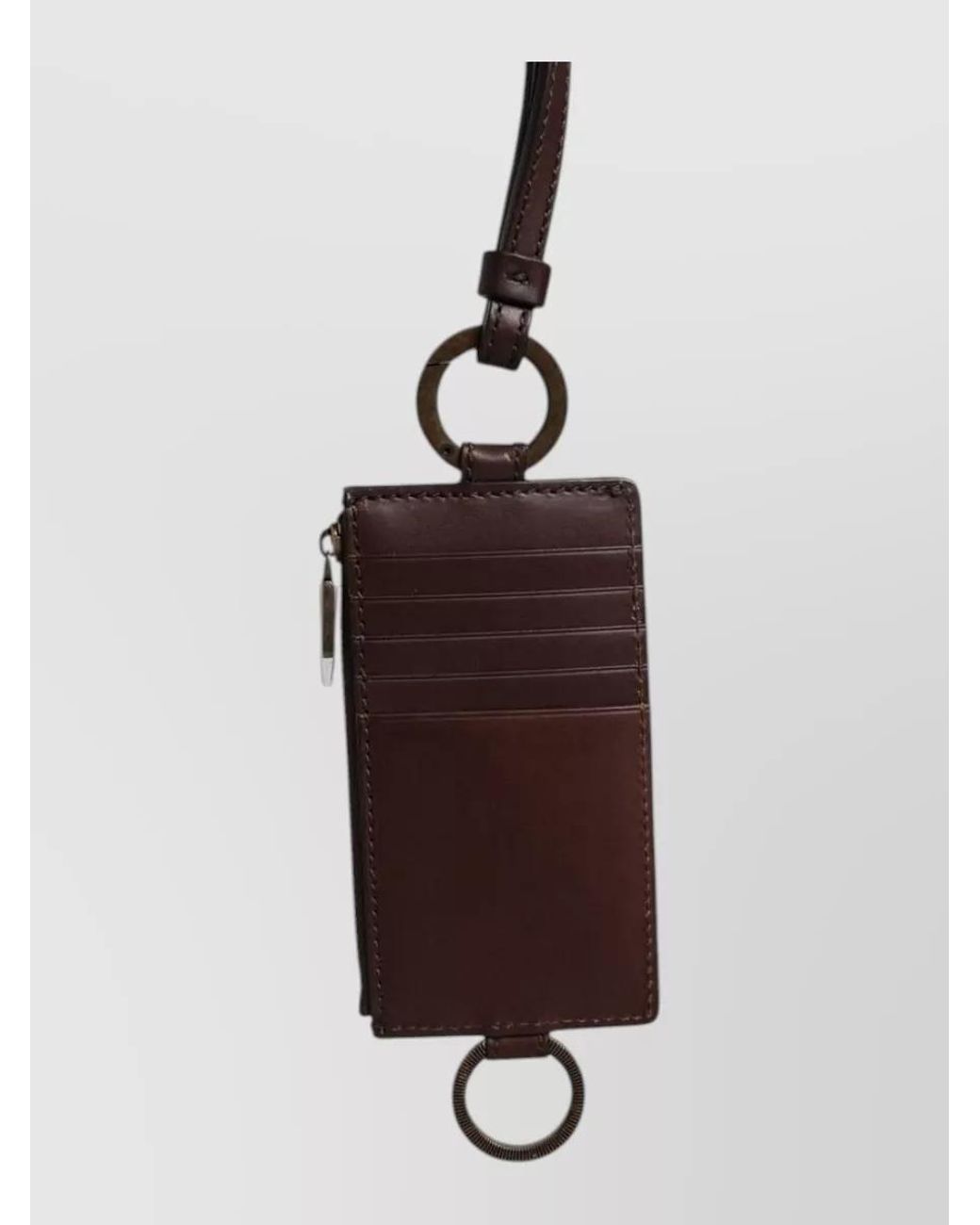 Dolce & Gabbana White Leather Card Holder for men