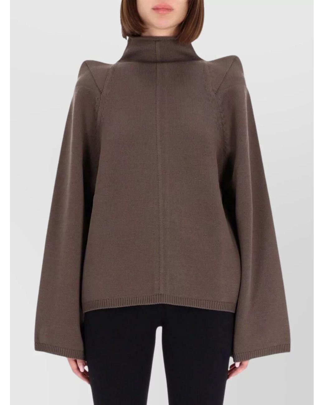 Rick Owens Multicolor Wool Boxy-Fit Sweatshirt