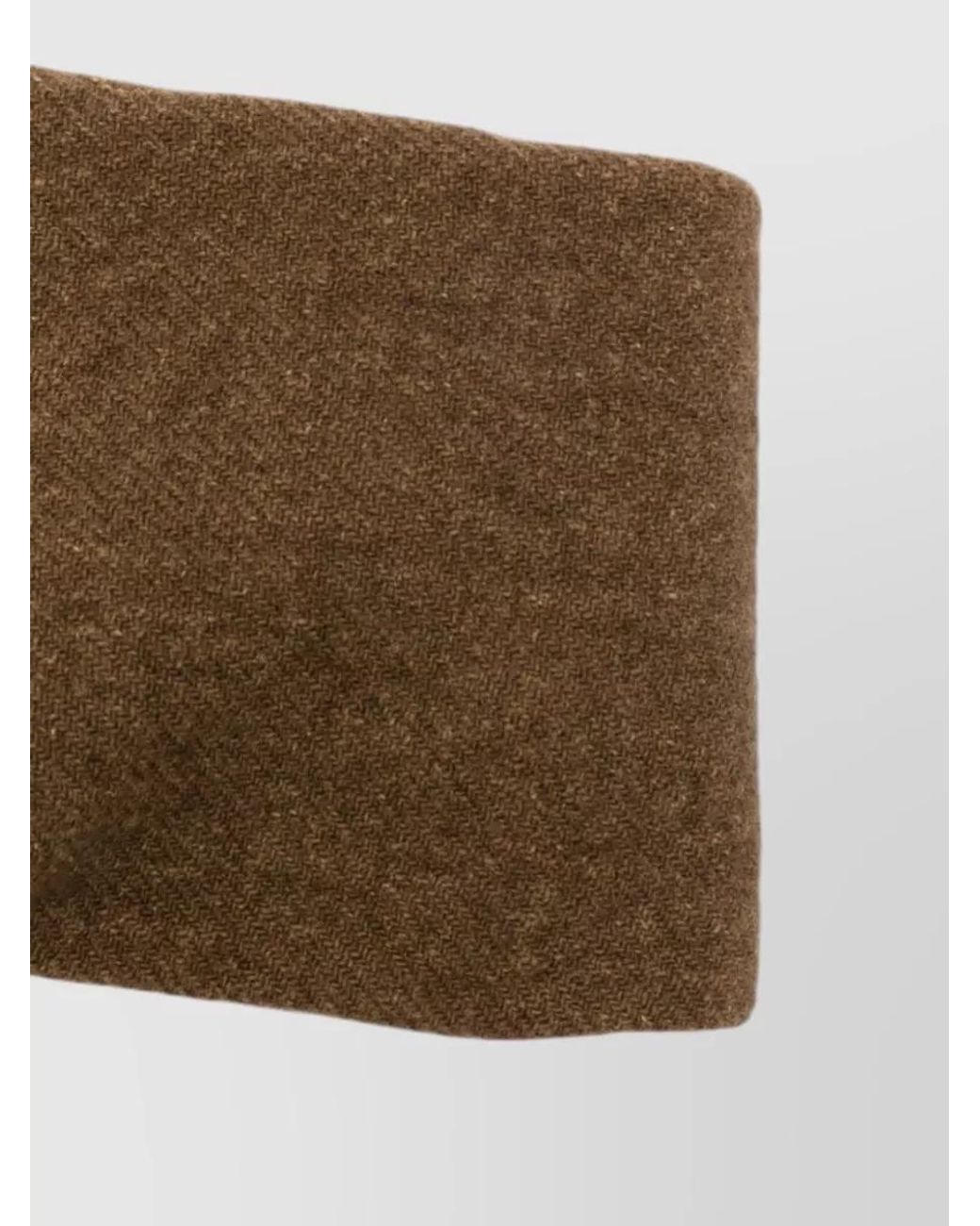 Cortana Brown Herringbone Twisted Headband