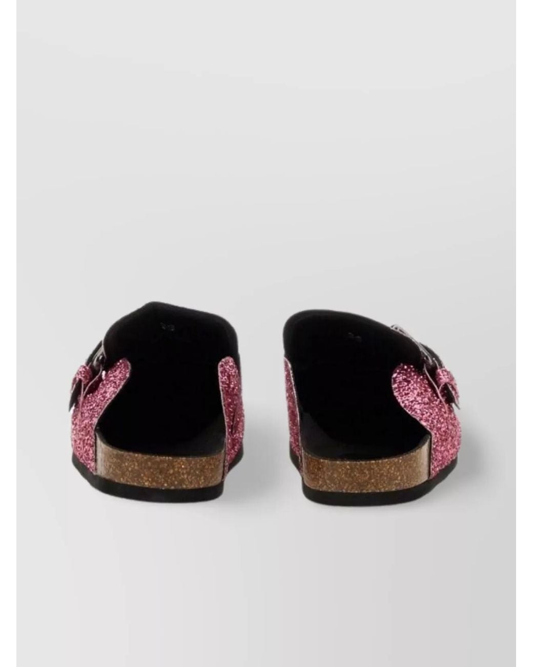 Philosophy Pink Glitter Sandals