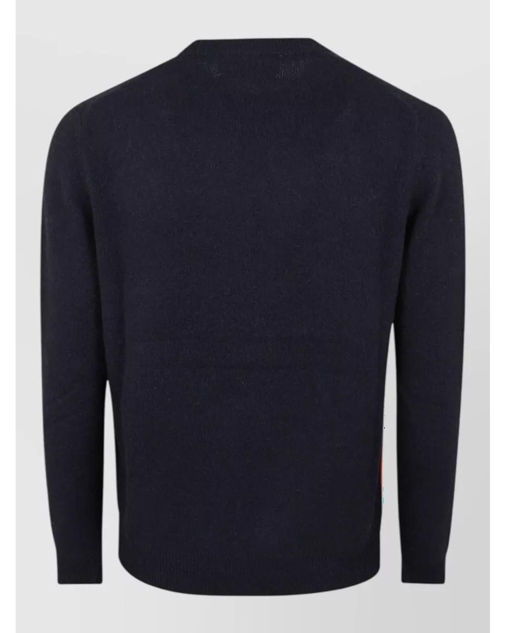 Ballantyne Blue Cashmere Crew-Neck Jumper for men