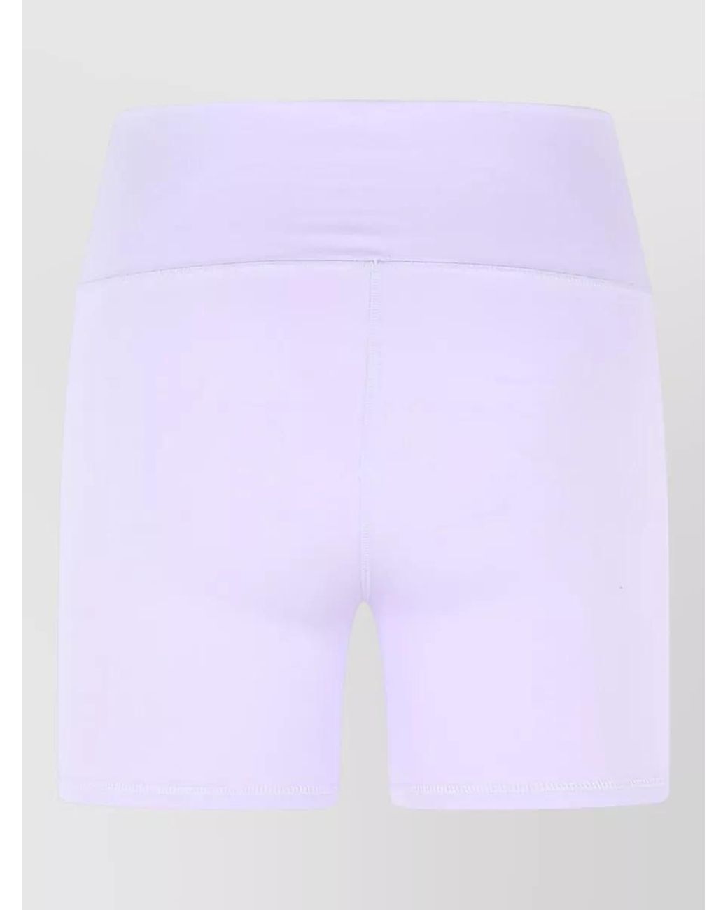 Adidas By Stella McCartney Purple High-Rise Knee-Length Shorts
