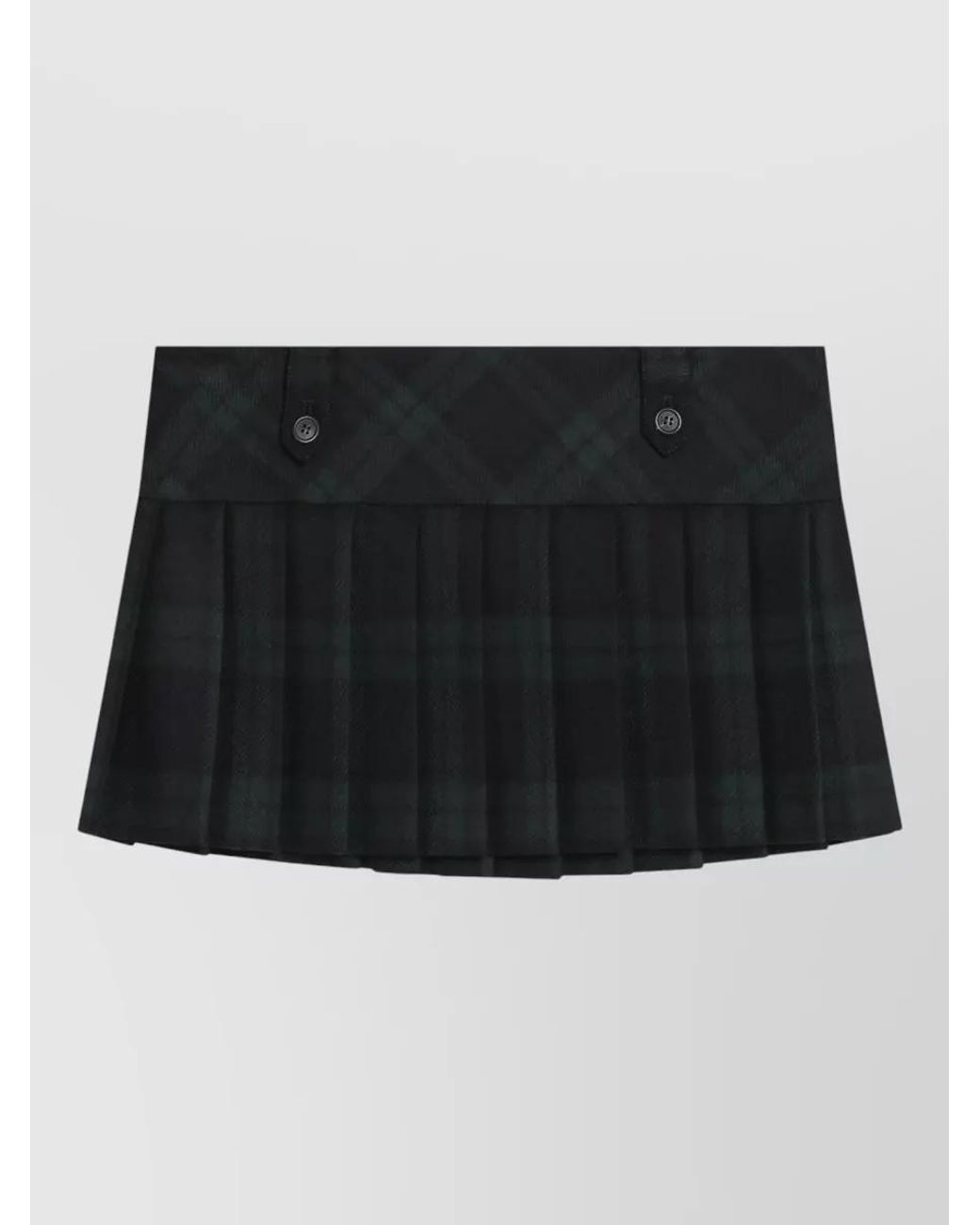 Miu Miu Black Pleated Skirt