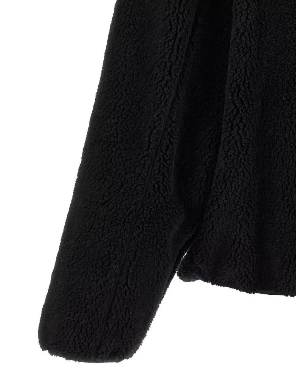 KENZO Black Fleece Zip-Up Hoodie for men