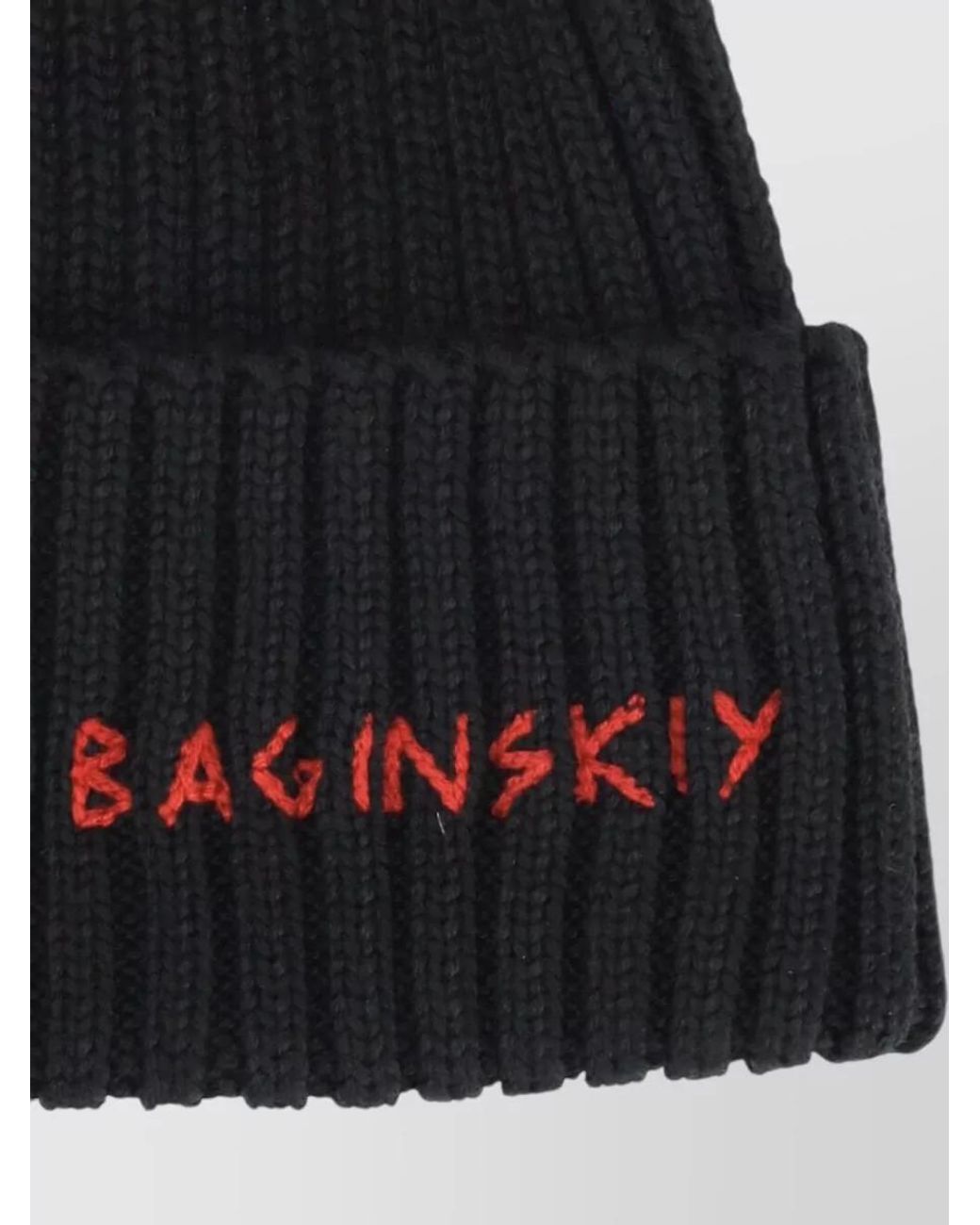 Ruslan Baginskiy Black Beanie