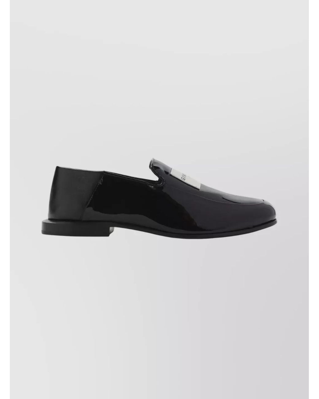 Givenchy Black Leather Loafers