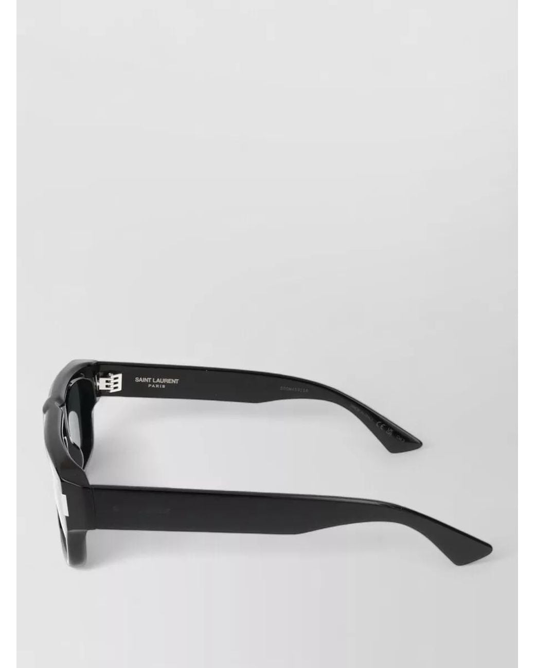 Saint Laurent Gray Square Sunglasses for men