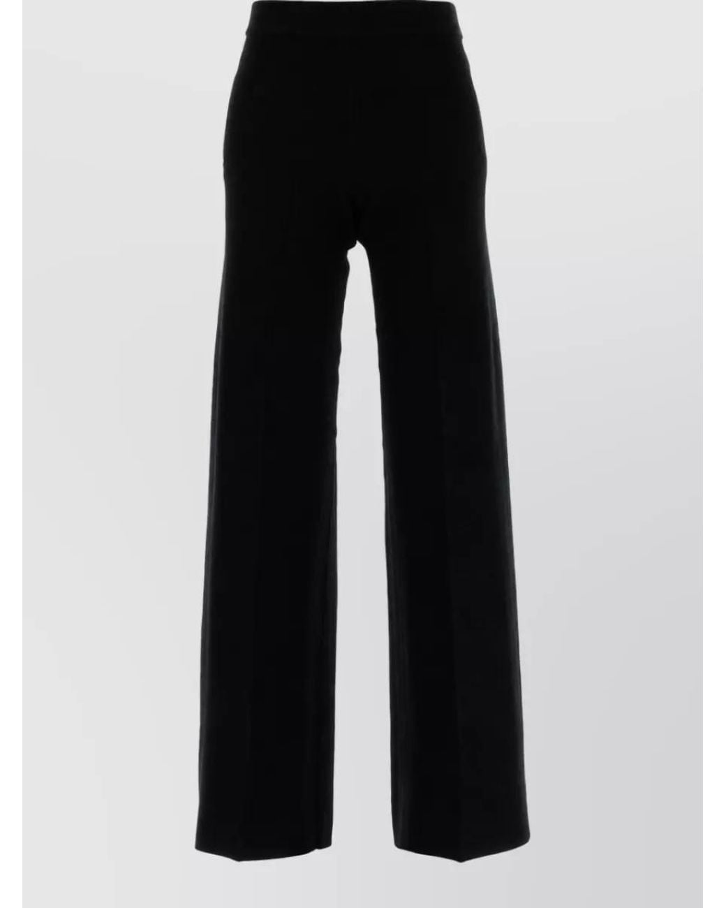 Blumarine Black Wool Joggers