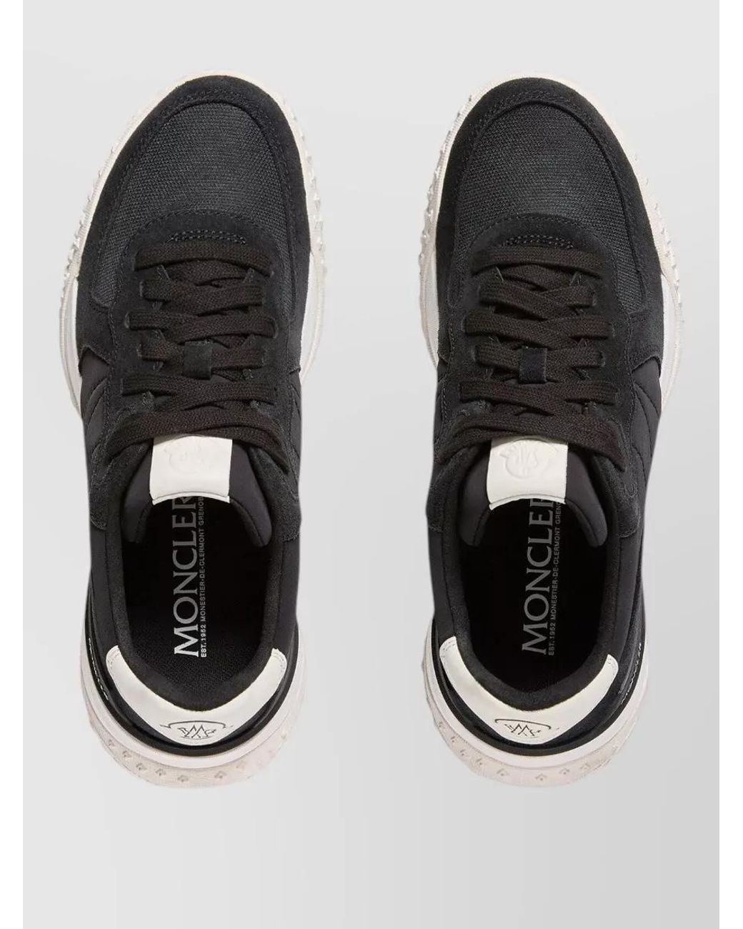 Moncler Multicolor Leather Low-Top Sneakers for men