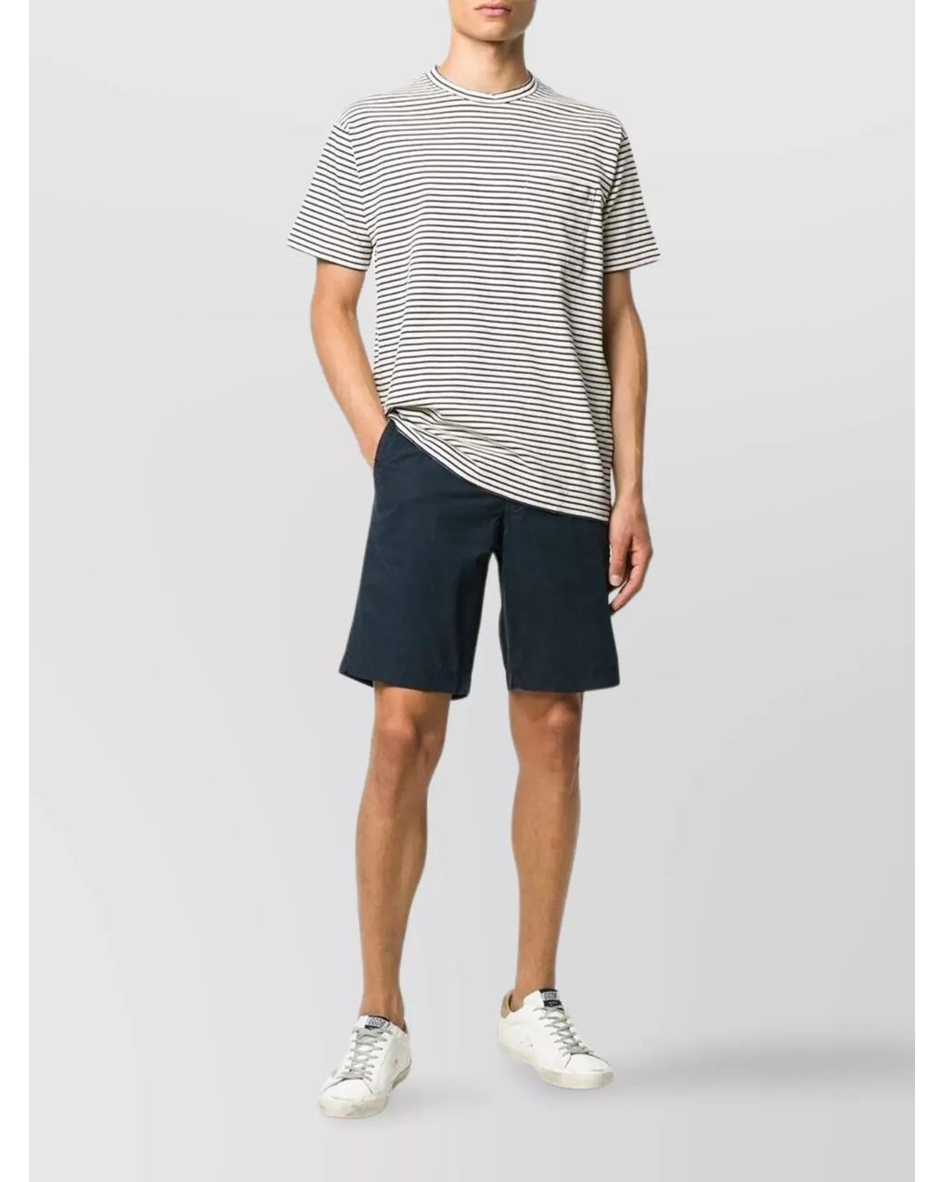 Aspesi Blue Chino Shorts for men