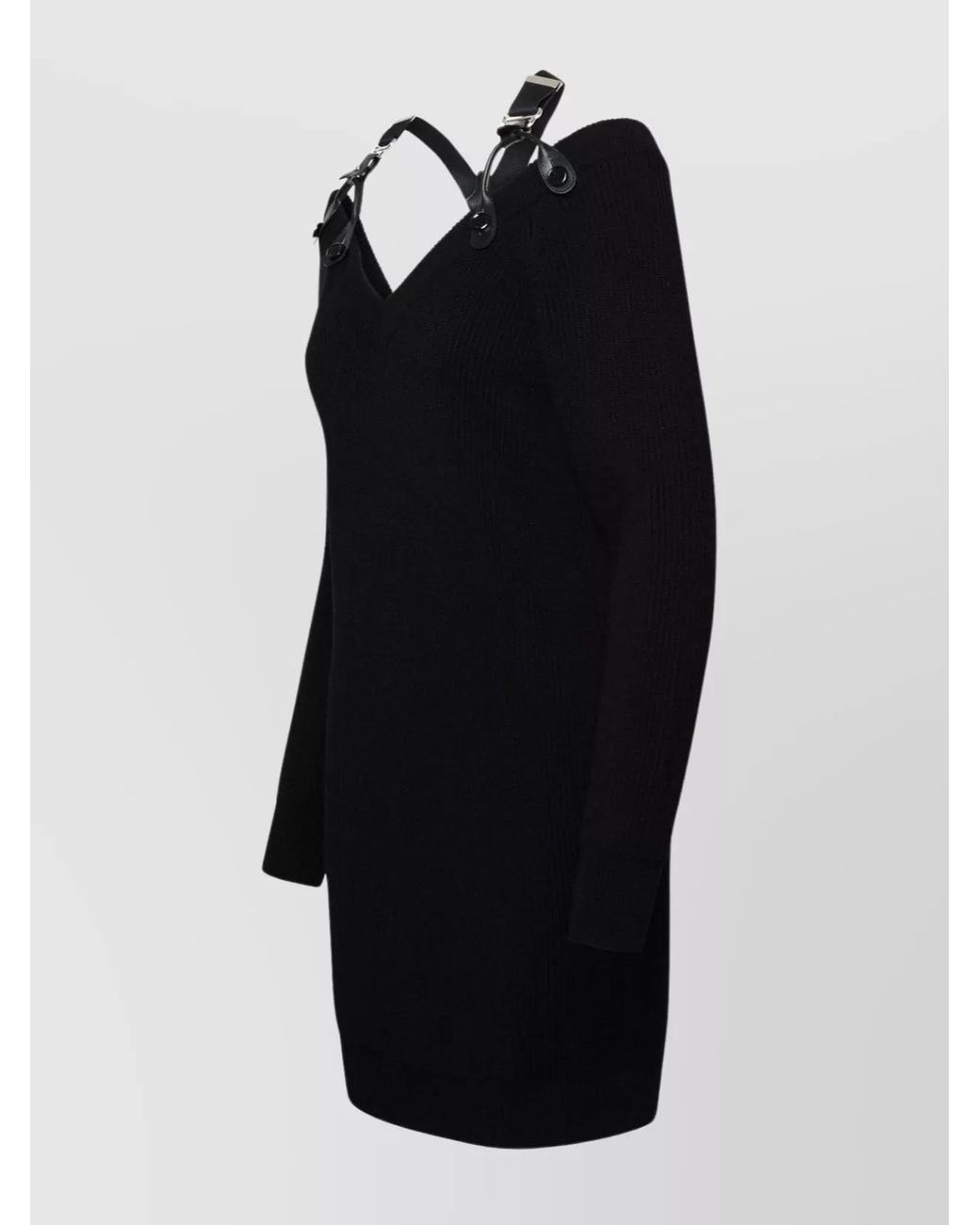 Moschino Black Wool Dress